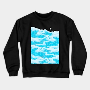 Late summer sea Crewneck Sweatshirt